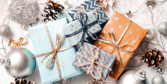 A Christmas gift boxes