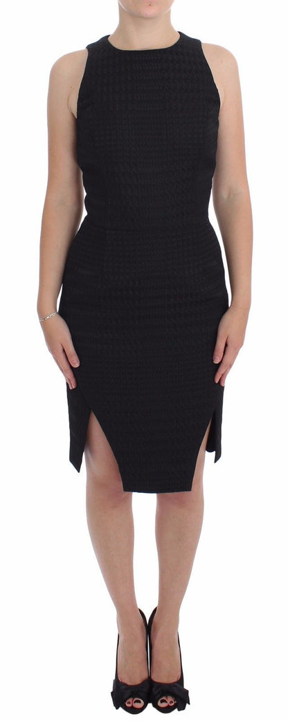 DAIZY SHELY Elegant Sheath Black Dress for Formal Occasions