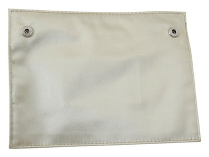 WAYFARER Elegant White Fabric Coin Wallet