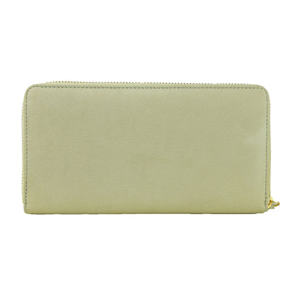 Cavalli Class Gray Calfskin Women Wallet