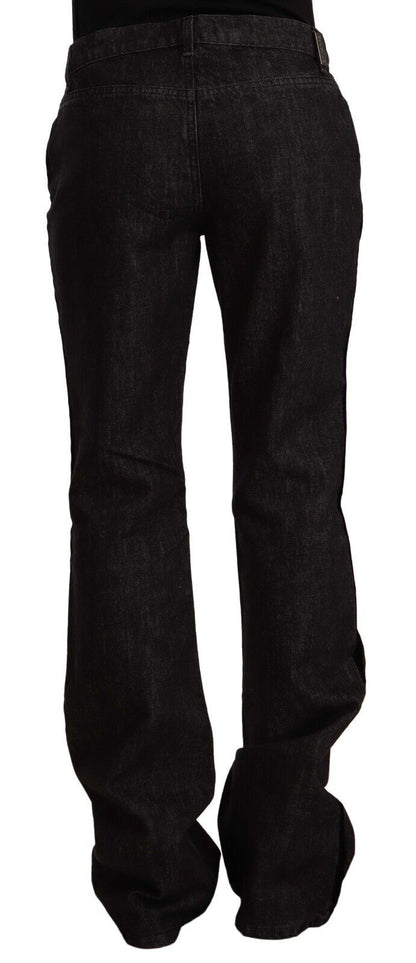 GF Ferre Sleek Mid Waist Bootcut Designer Jeans