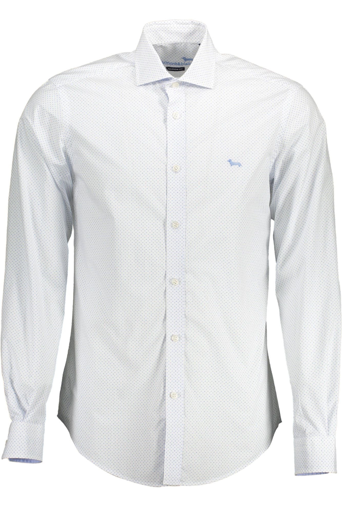 Harmont & Blaine White Cotton Men Shirt