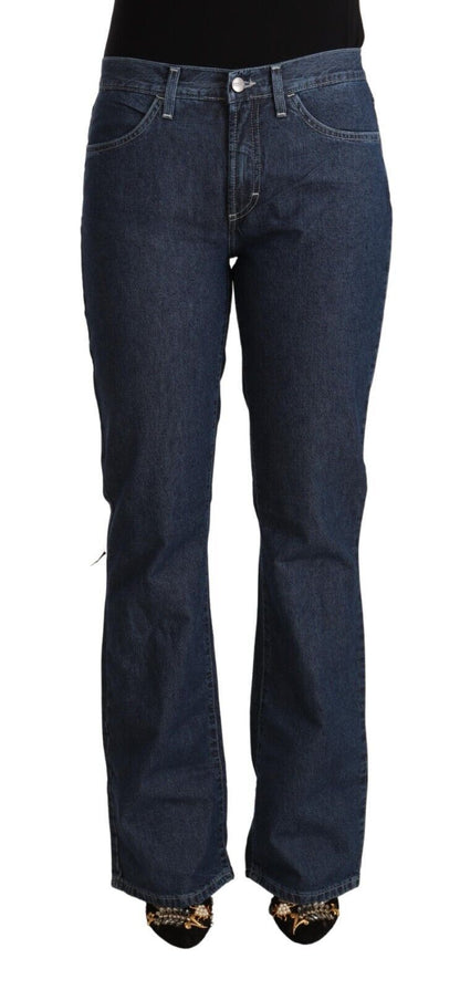 GF Ferre Elegant Flared Cotton Jeans