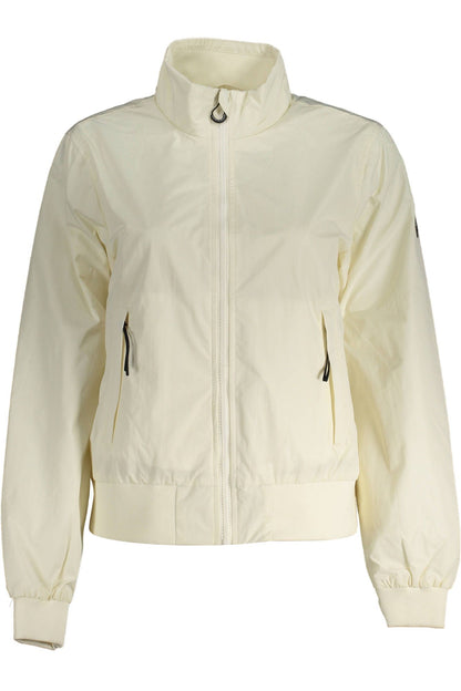 North Sails White Polyester Women Jacket