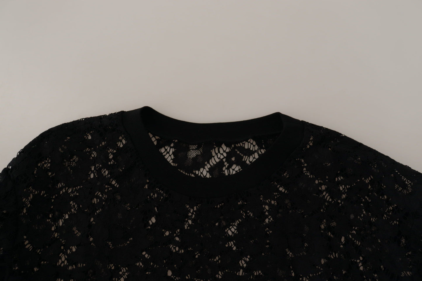 Dolce & Gabbana Elegant Black Long Sleeve Blouse Top