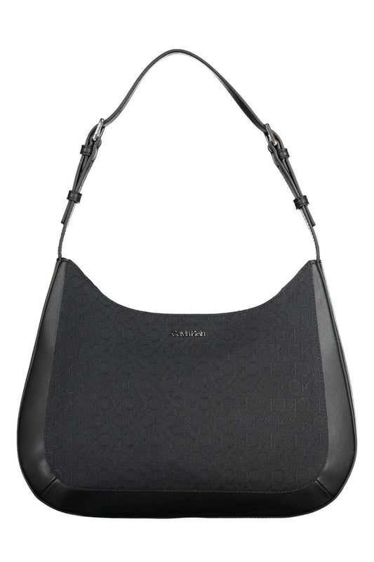 Calvin Klein Black Polyester Women Handbag