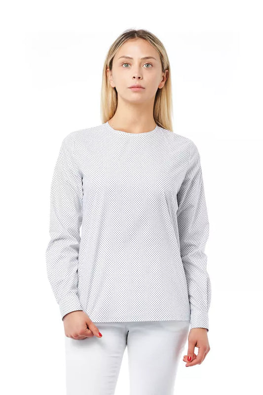 Bagutta White Cotton Women Shirt