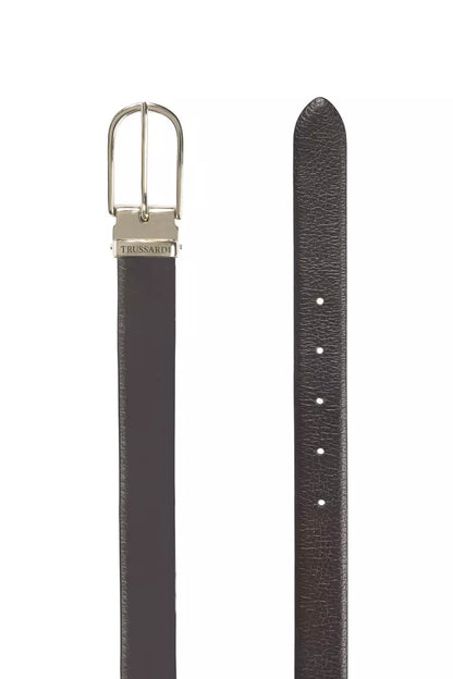 Trussardi Brown Leather Women Belt