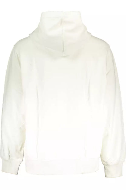 Calvin Klein White Cotton Men Sweater