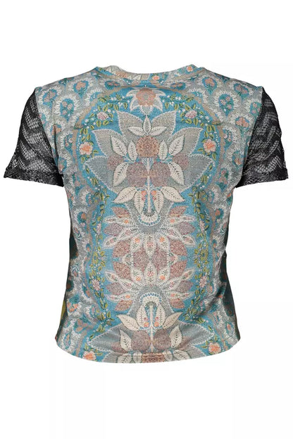 Desigual Light Blue Polyester Women Top