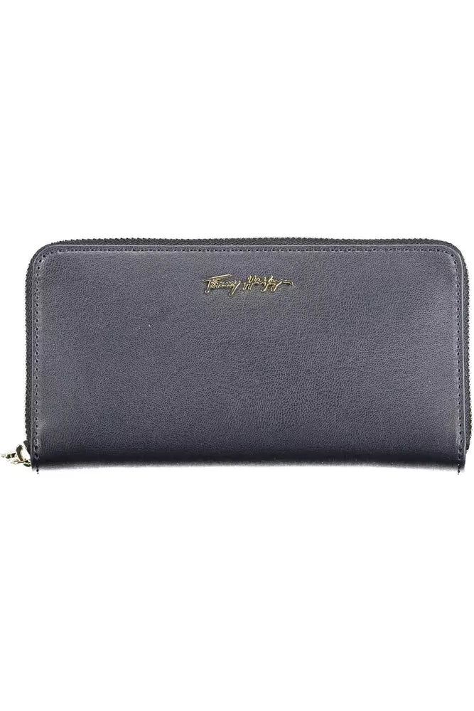 Tommy Hilfiger Blue Polyethylene Women Wallet