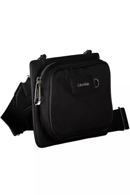 Calvin Klein Black Polyester Men Shoulder Bag