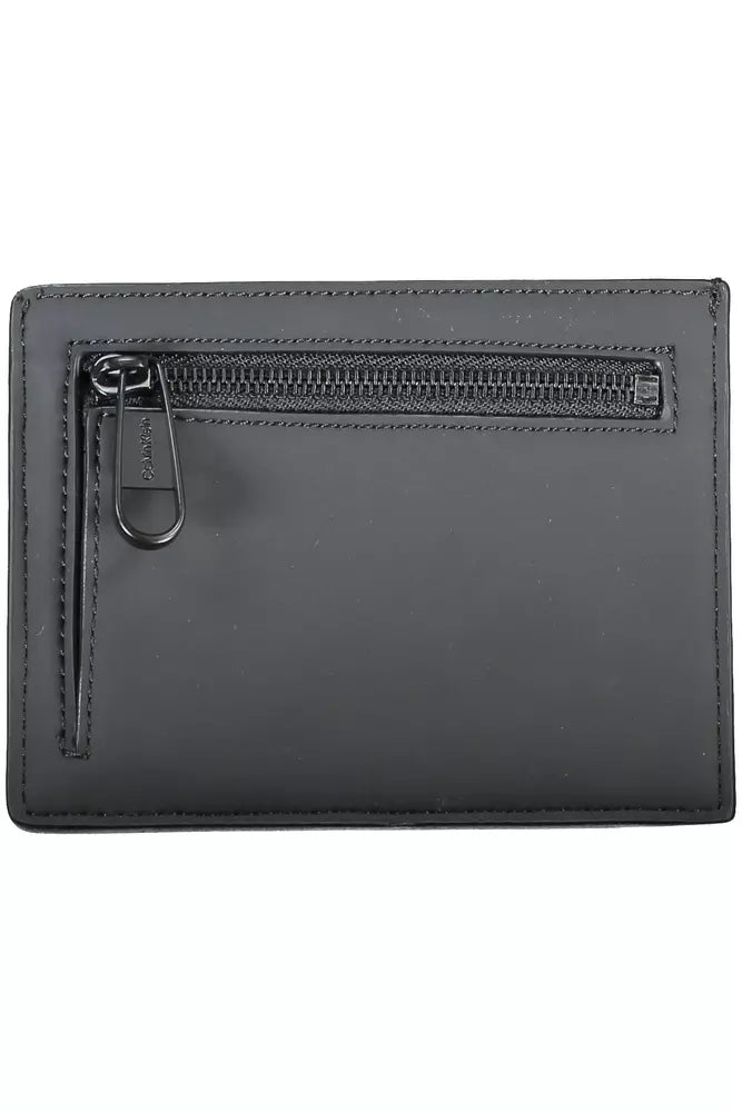 Calvin Klein Black Polyester Men Wallet