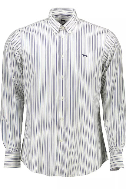 Harmont & Blaine White Cotton Men Shirt