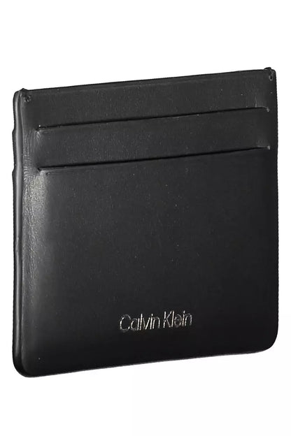 Calvin Klein Black Leather Mens Wallet