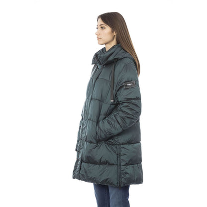 Baldinini Trend Green Polyester Women Jacket