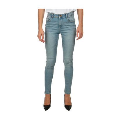 Yes Zee Light Blue Cotton Women's Skinny Jean