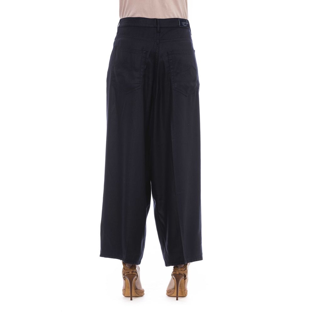 Jacob Cohen Black Cotton Women Pants