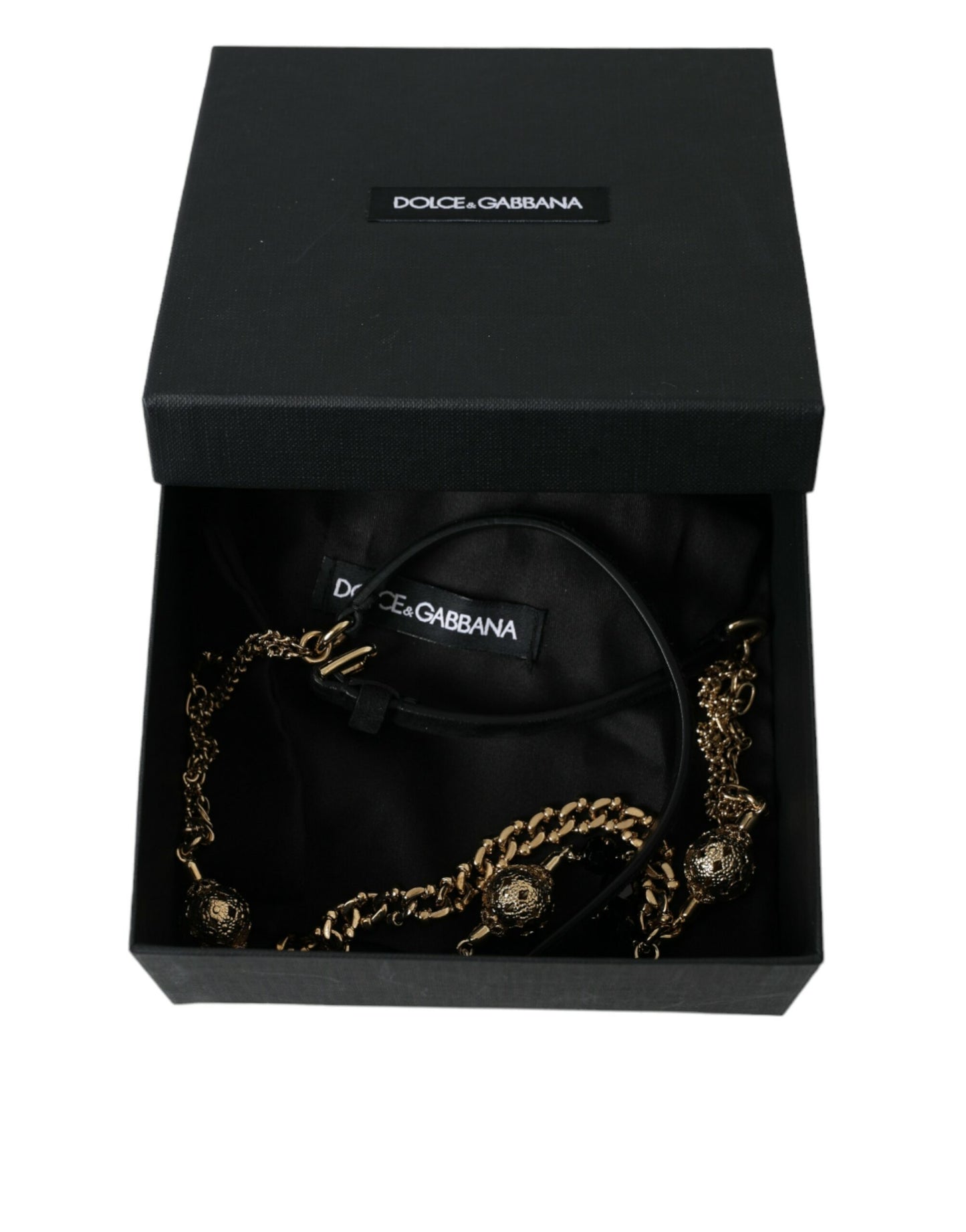 Dolce & Gabbana Elegant Crystal Bounce Leather Waist Belt