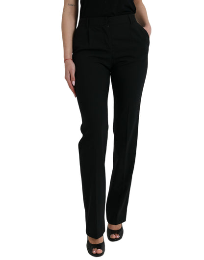 Dolce & Gabbana Elegant Tapered Wool Trousers