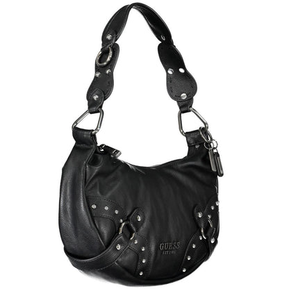 Guess Jeans Black Polyethylene Handbag