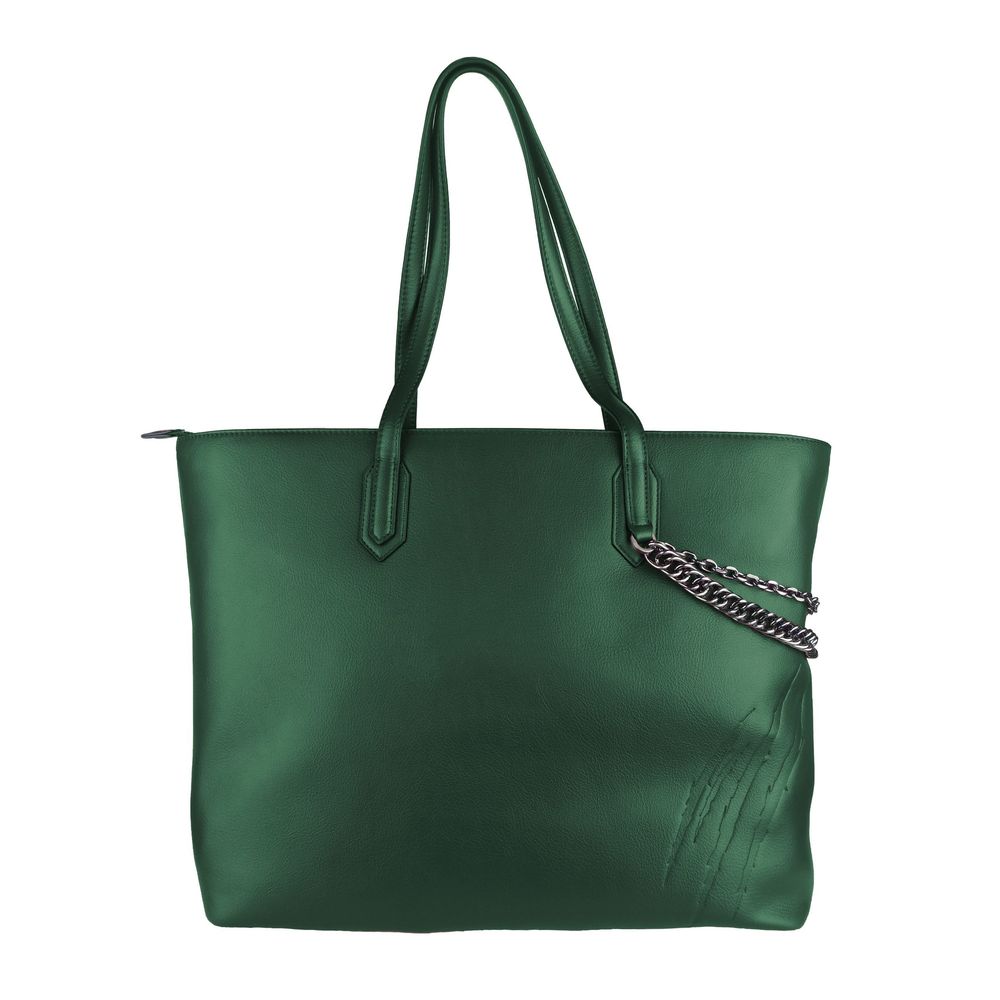 Plein Sport Green  Shoulder Bag