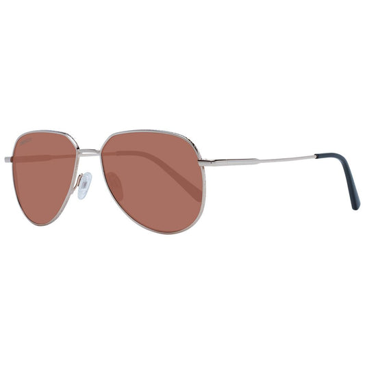 Serengeti Rose Gold Unisex Sunglasses