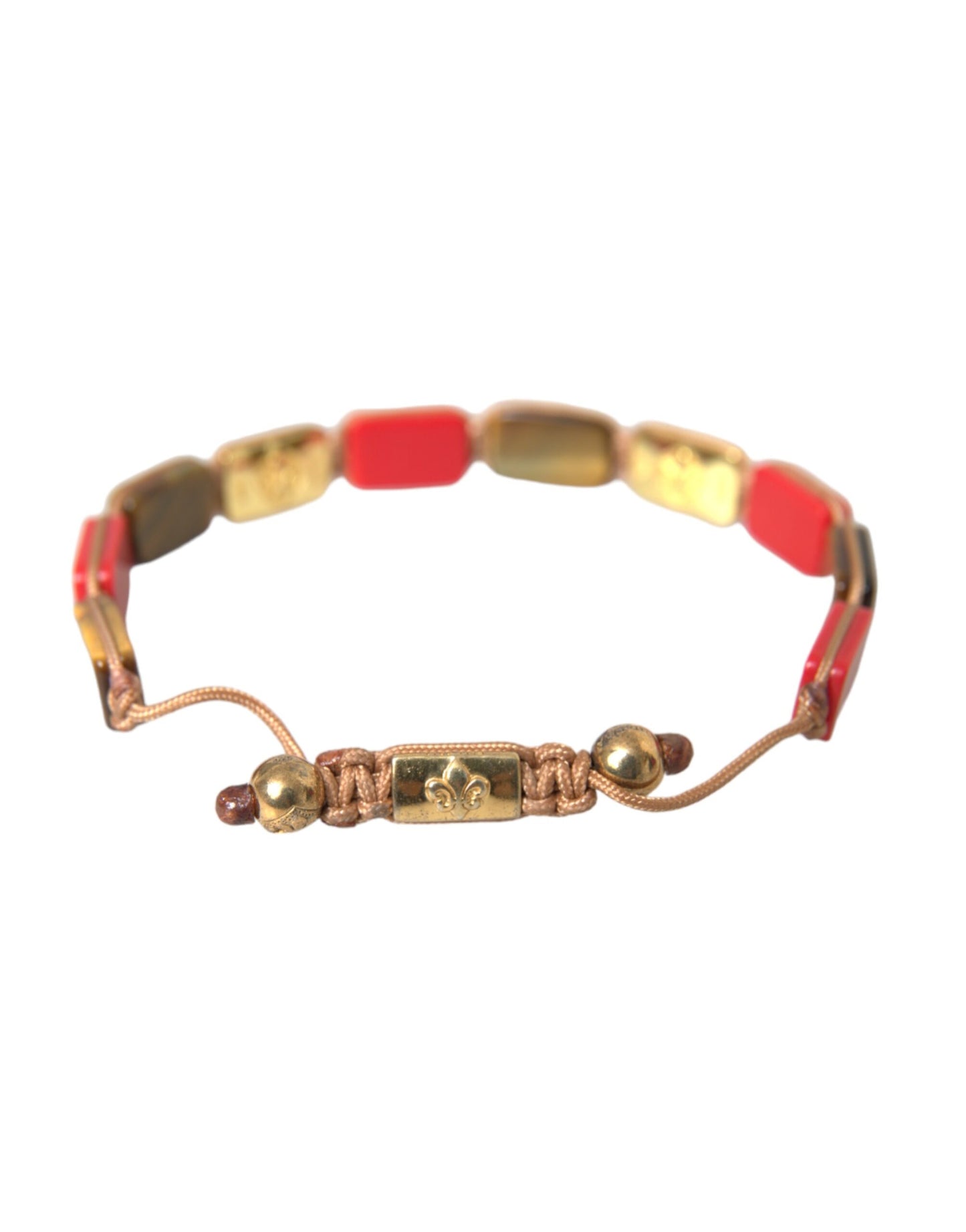 Nialaya CZ Tiger Eye Red Coral 925 Silver Men Bracelet