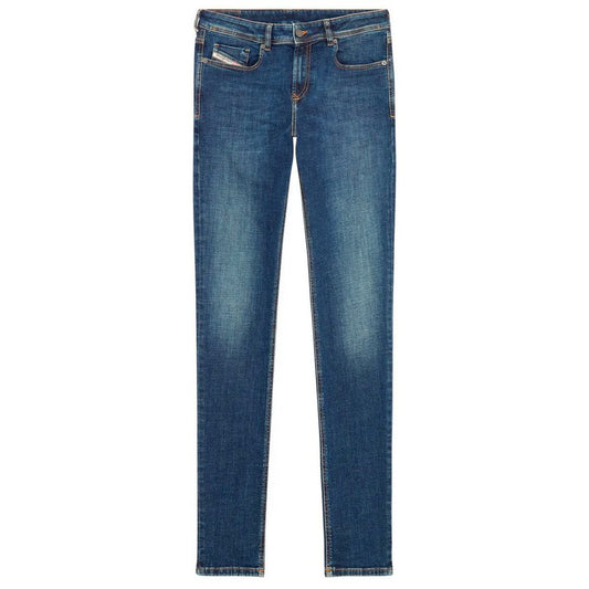 Diesel Blue Cotton Jeans & Pant