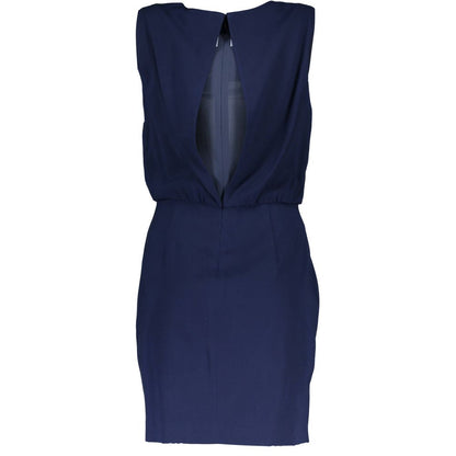 Gant Blue Viscose Women Dress