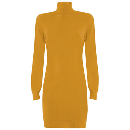 Yes Zee Yellow Viscose Dress