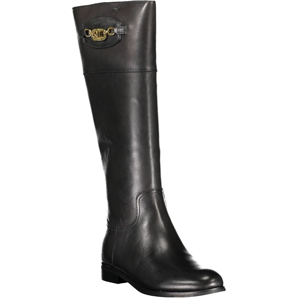 Ralph Lauren Black Polyester Boot