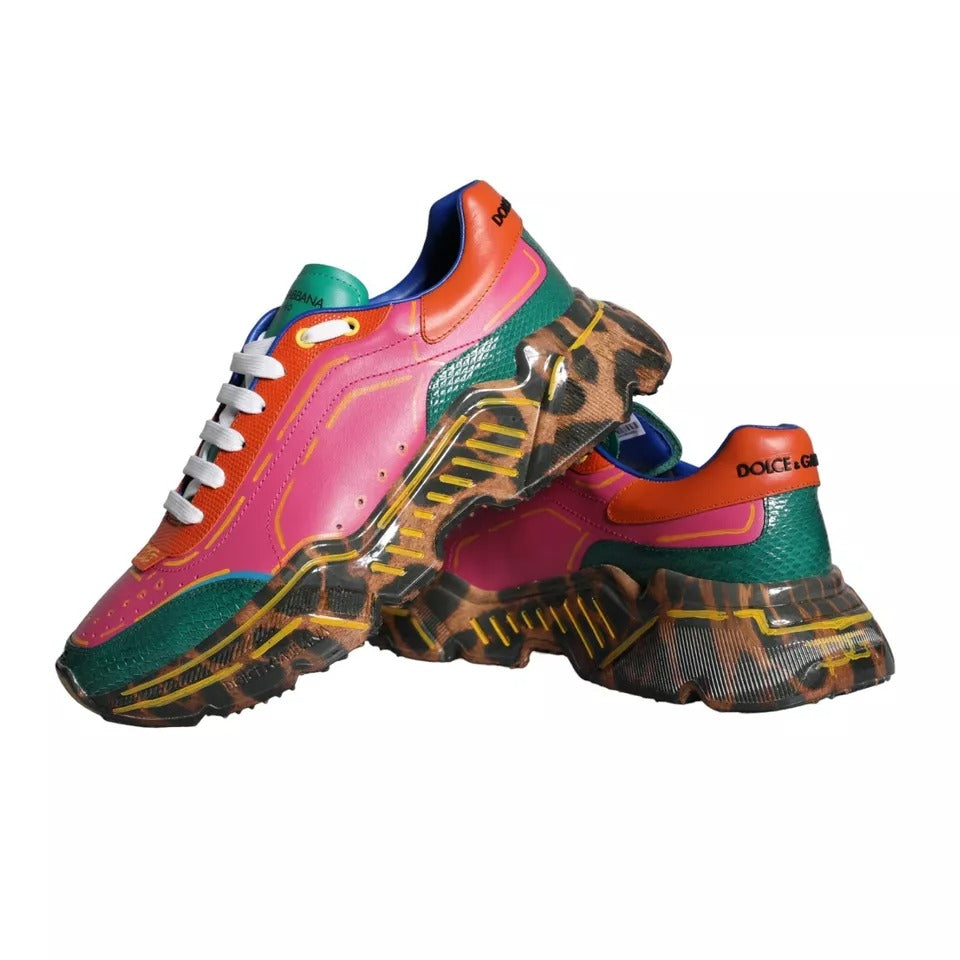 Dolce & Gabbana Multicolor Daymaster Low Top Sneakers Shoes