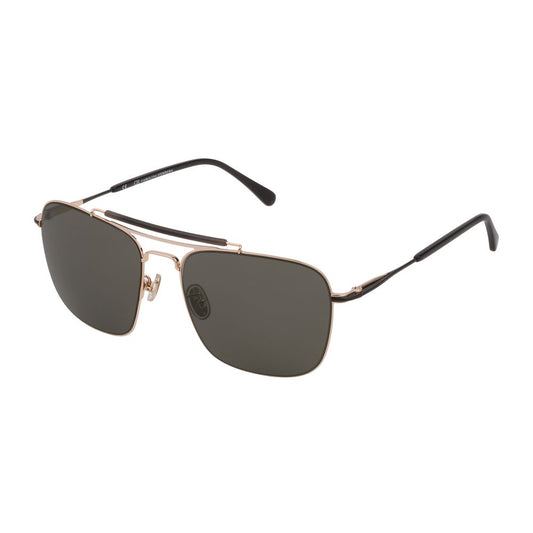 Carolina Herrera Rose Gold Metal Sunglasses