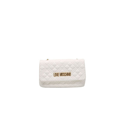 Love Moschino White Polyethylene Women Crossbody Bag