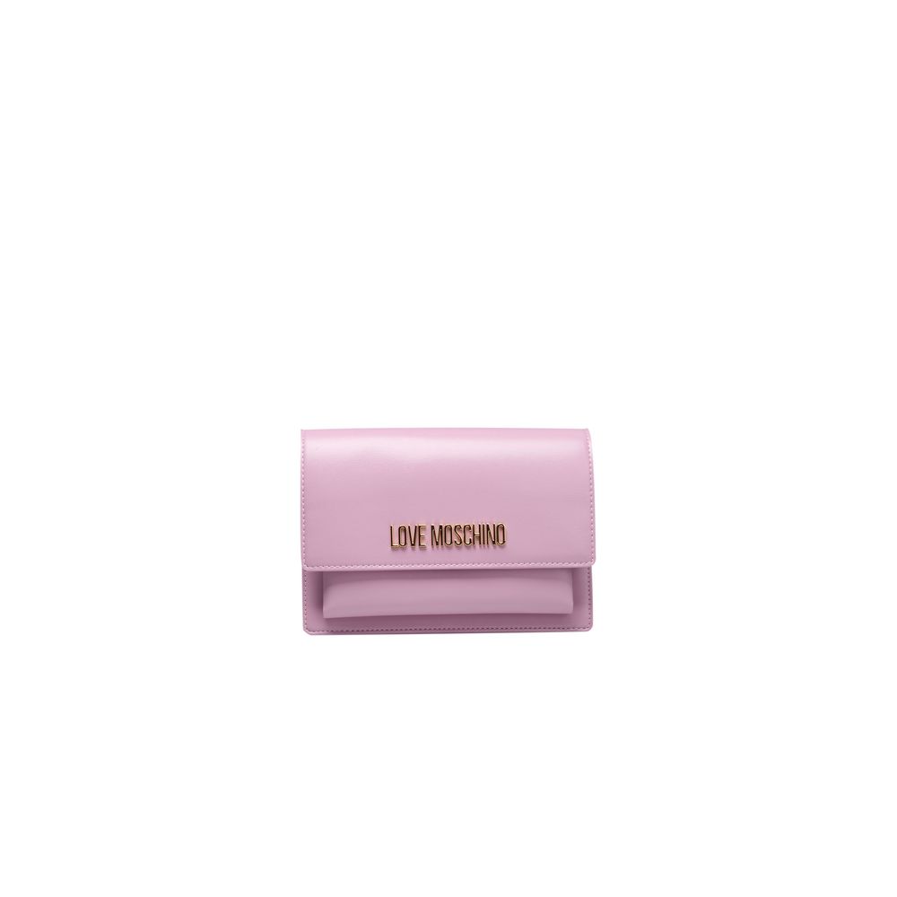 Love Moschino Purple Polyethylene Women Crossbody