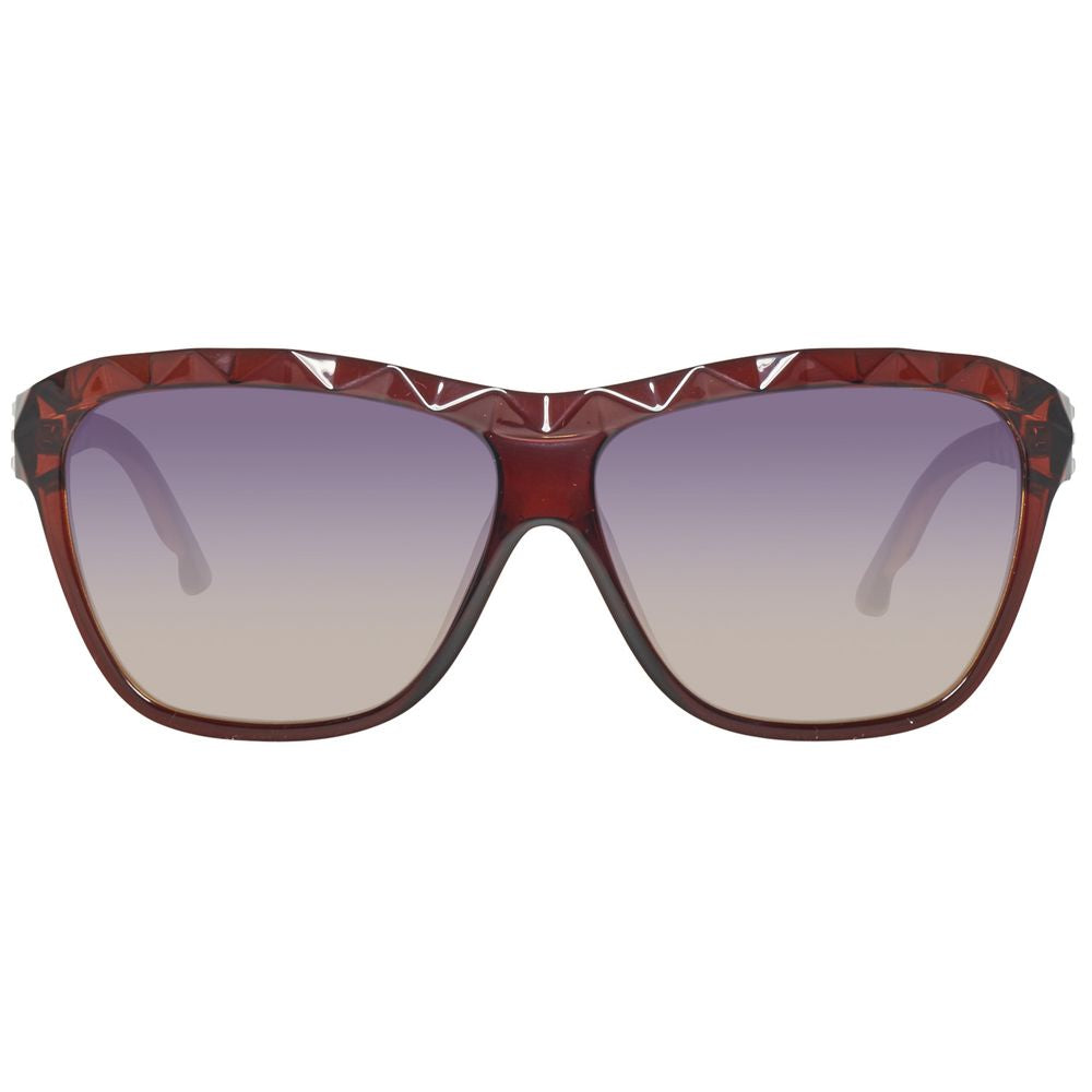 Swarovski Brown Injected Sunglasses