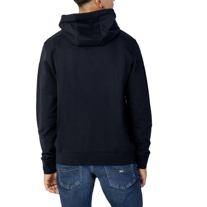 Armani Exchange Blue Cotton Sweater