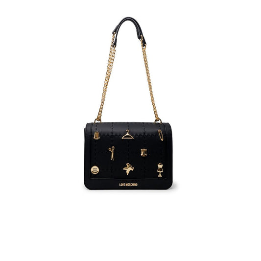 Love Moschino Black Polyethylene Handbag