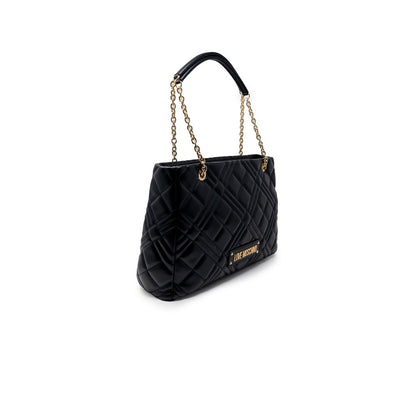 Love Moschino Black Polyethylene Handbag