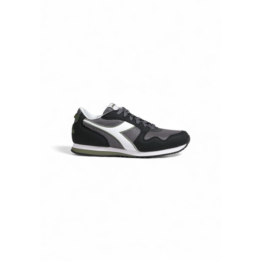 Diadora Gray Textile Sneaker