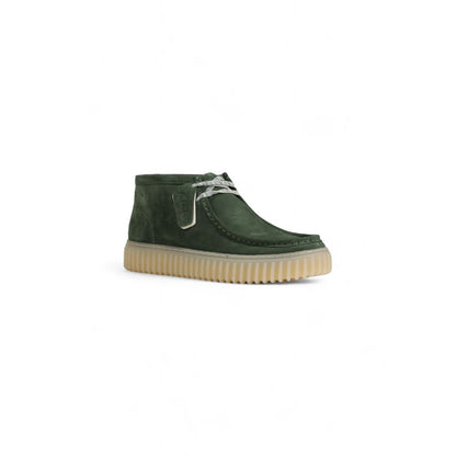 Clarks Green Suede Boot