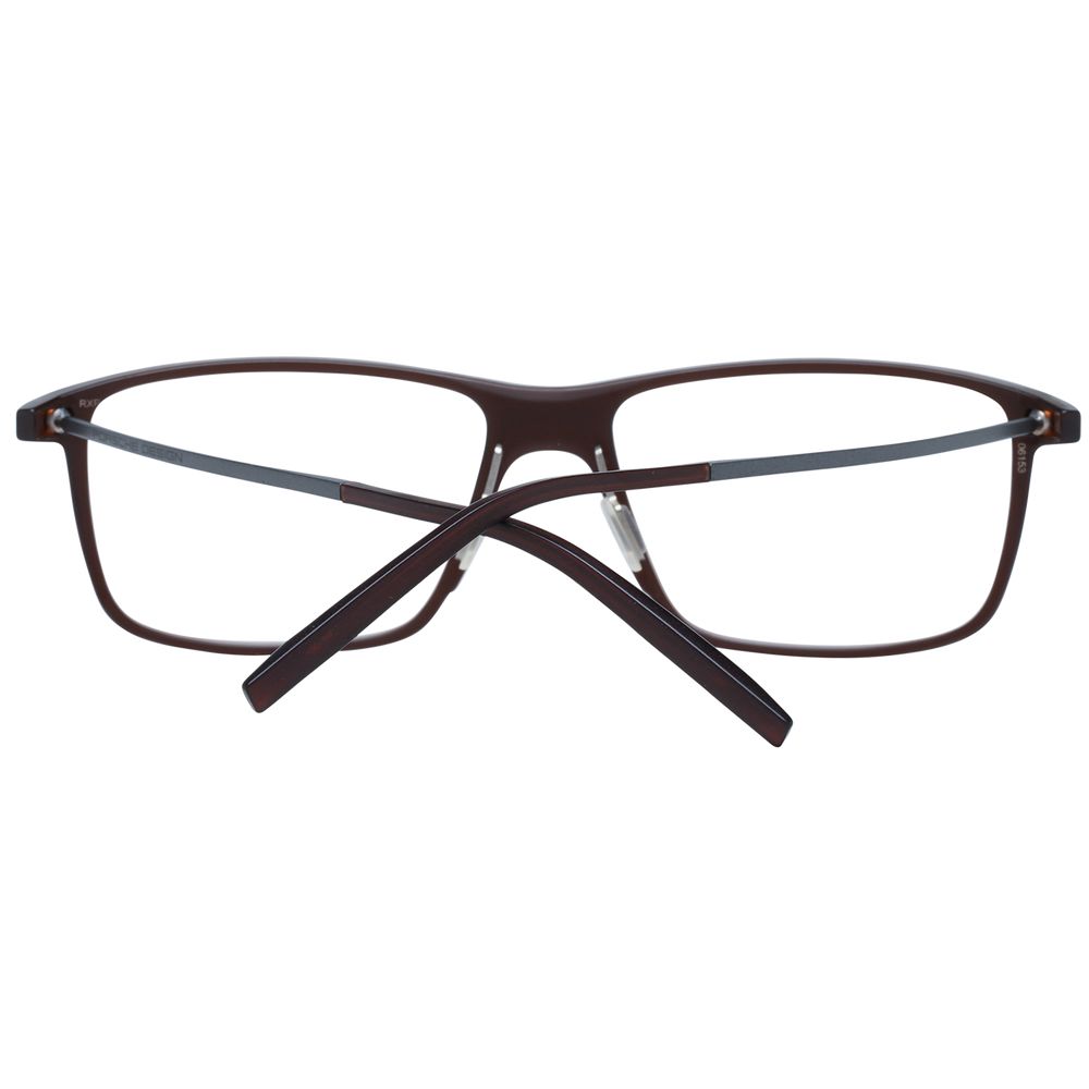 Porsche Design Brown Men Optical Frames