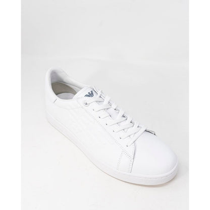 EA7 Emporio Armani White Polyethylene Sneaker