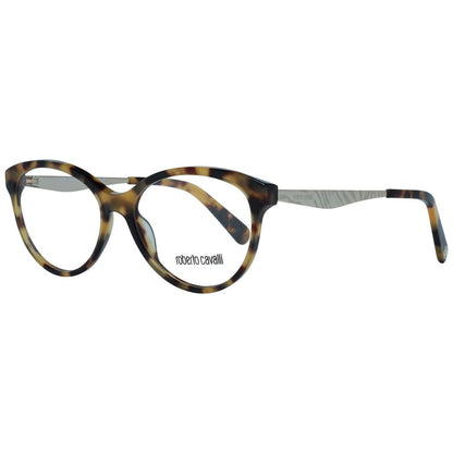 Roberto Cavalli Brown Metal And Plastic Frames