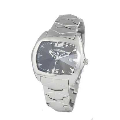 Chronotech Silver Steel Watch