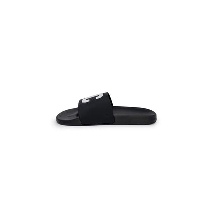 Icon Black Rubber Sandal