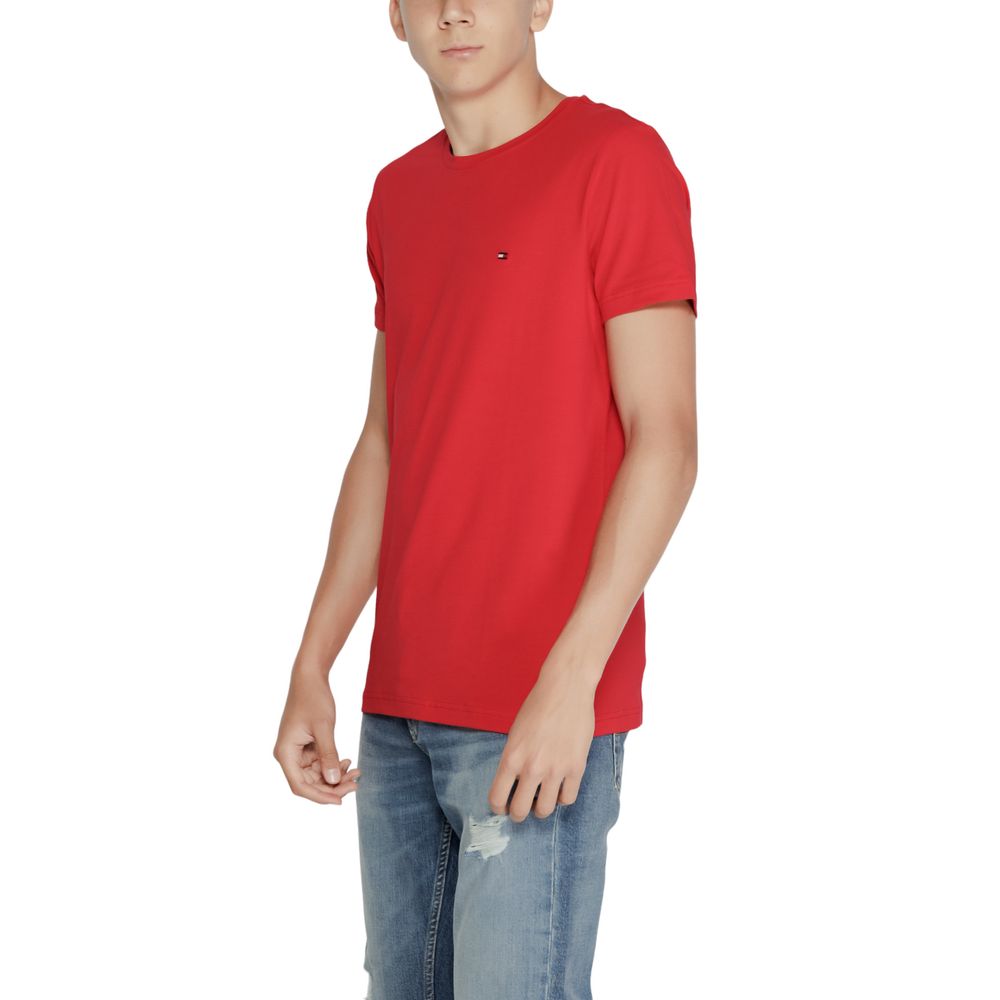 Tommy Hilfiger Red Cotton T-Shirt