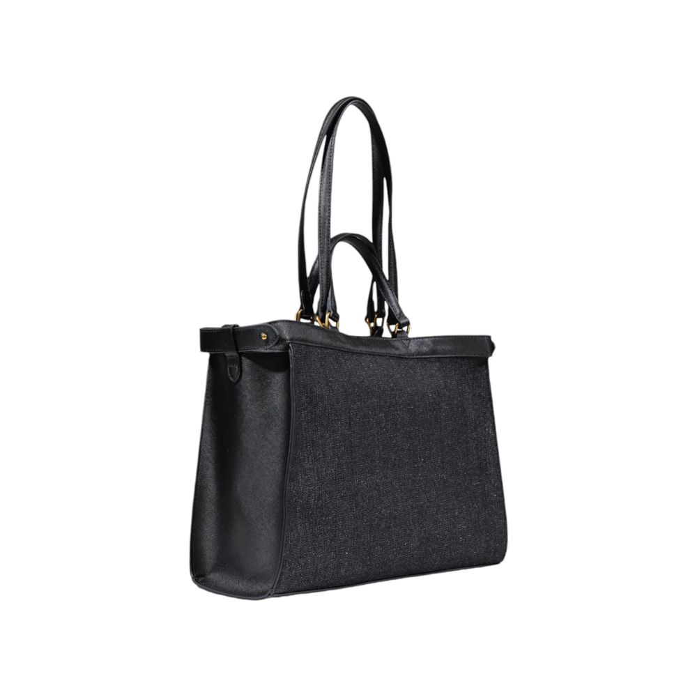 Replay Black Cotton Handbag