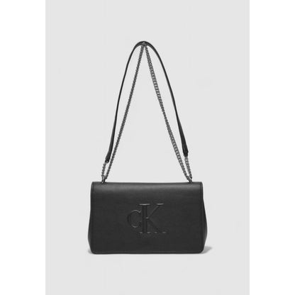 Calvin Klein Jeans Black Polyethylene Handbag